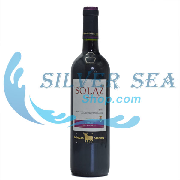 SOLAZ MERLOT 750ML (13.5%VOL)SPAIN 2012