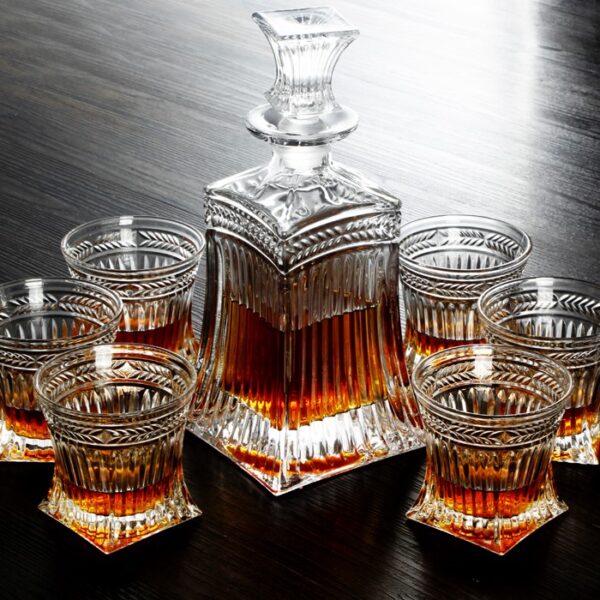 European Whiskey Glass Set